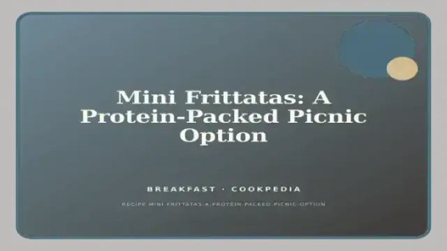 Mini Frittatas: A Protein-Packed Picnic Option