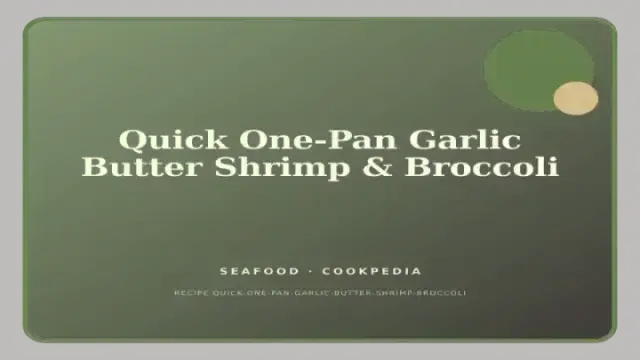 Quick One-Pan Garlic Butter Shrimp & Broccoli