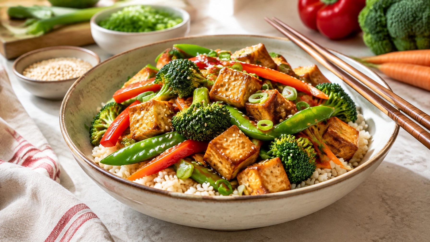 10 Minute Plant-Based Stir-Fry for Busy Nights