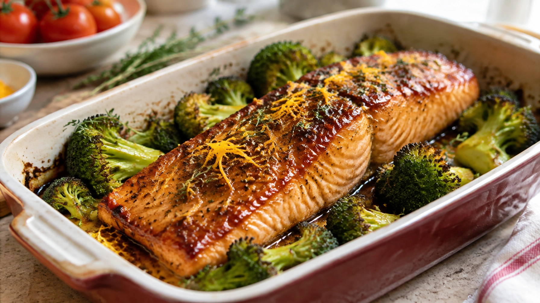 15-Minute Brown Sugar Glazed Salmon: Minimalist & Soulful