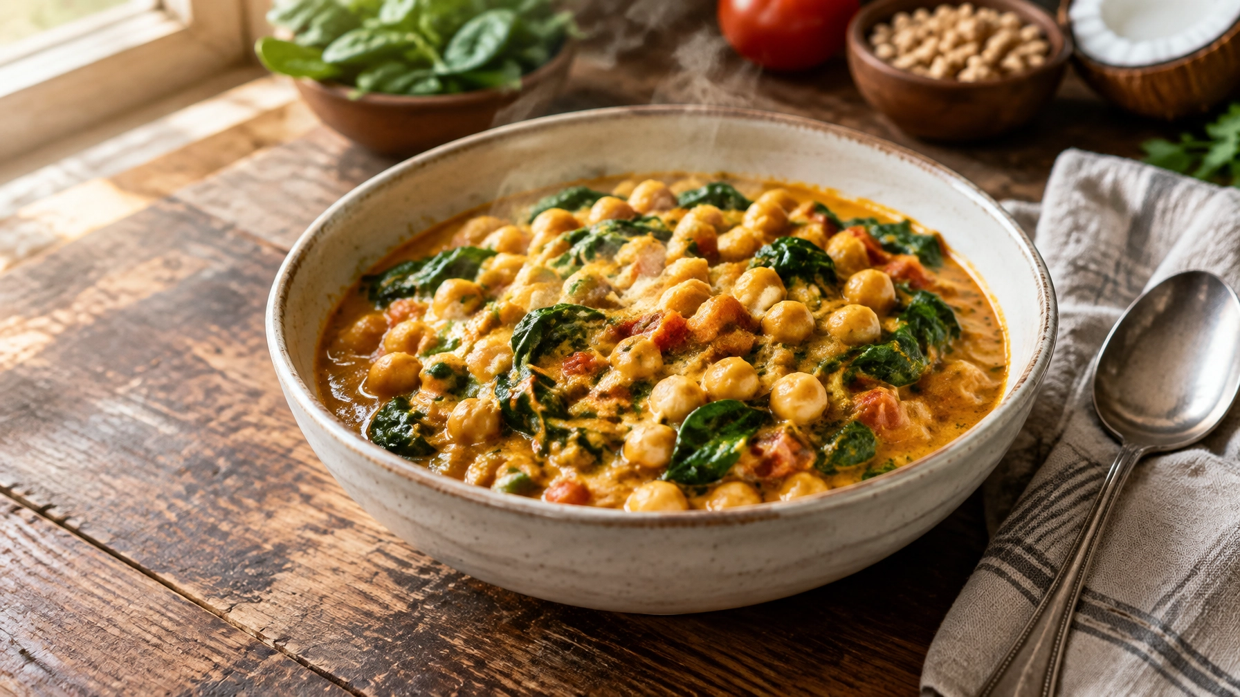 15-Minute Chickpea Curry