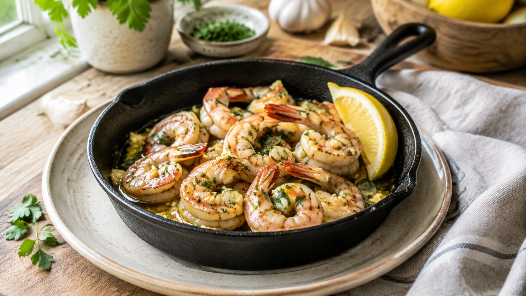 15-Minute Garlic Butter Shrimp