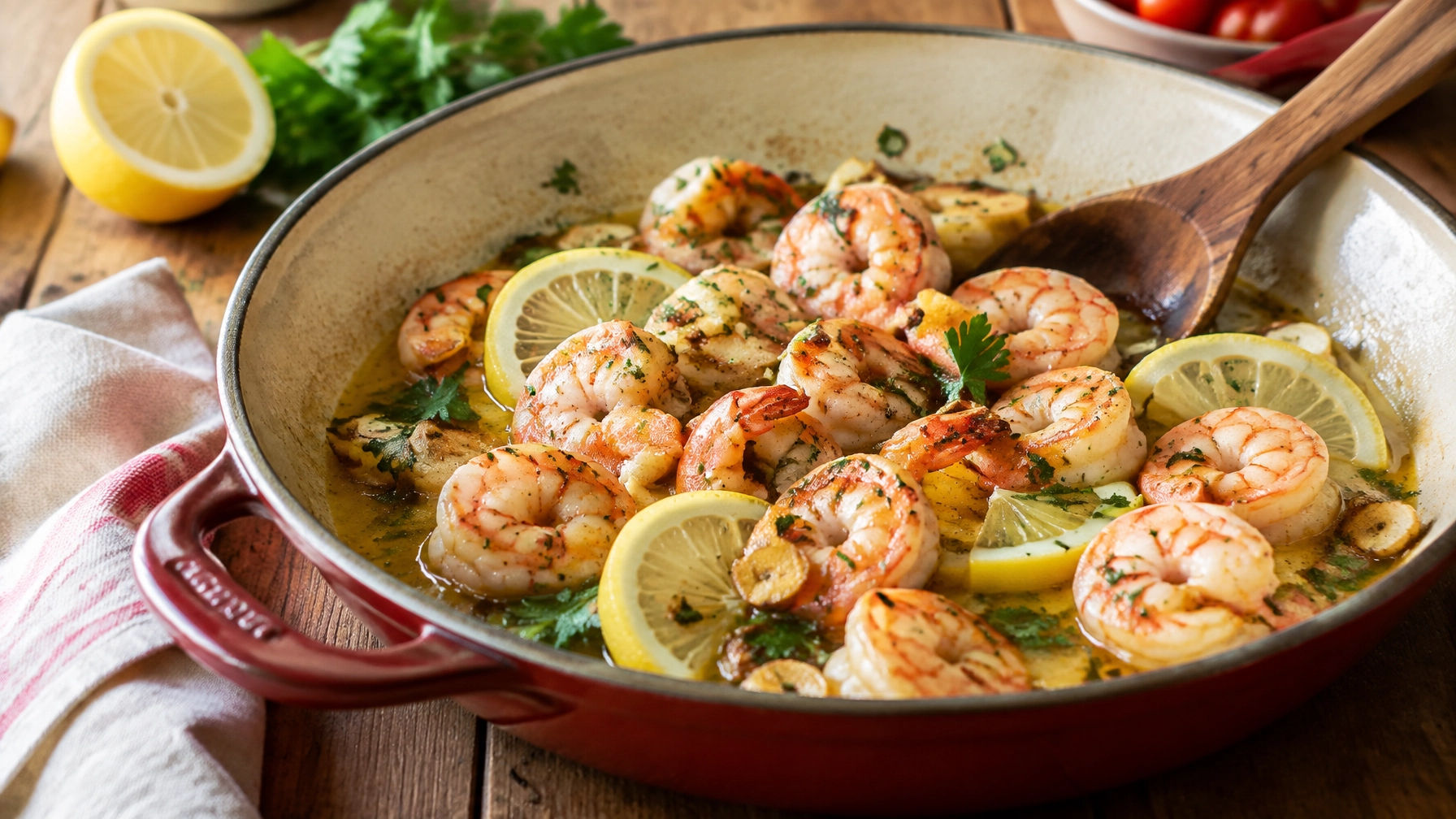 15-Minute Sautéed Shrimp with Lemon and Garlic