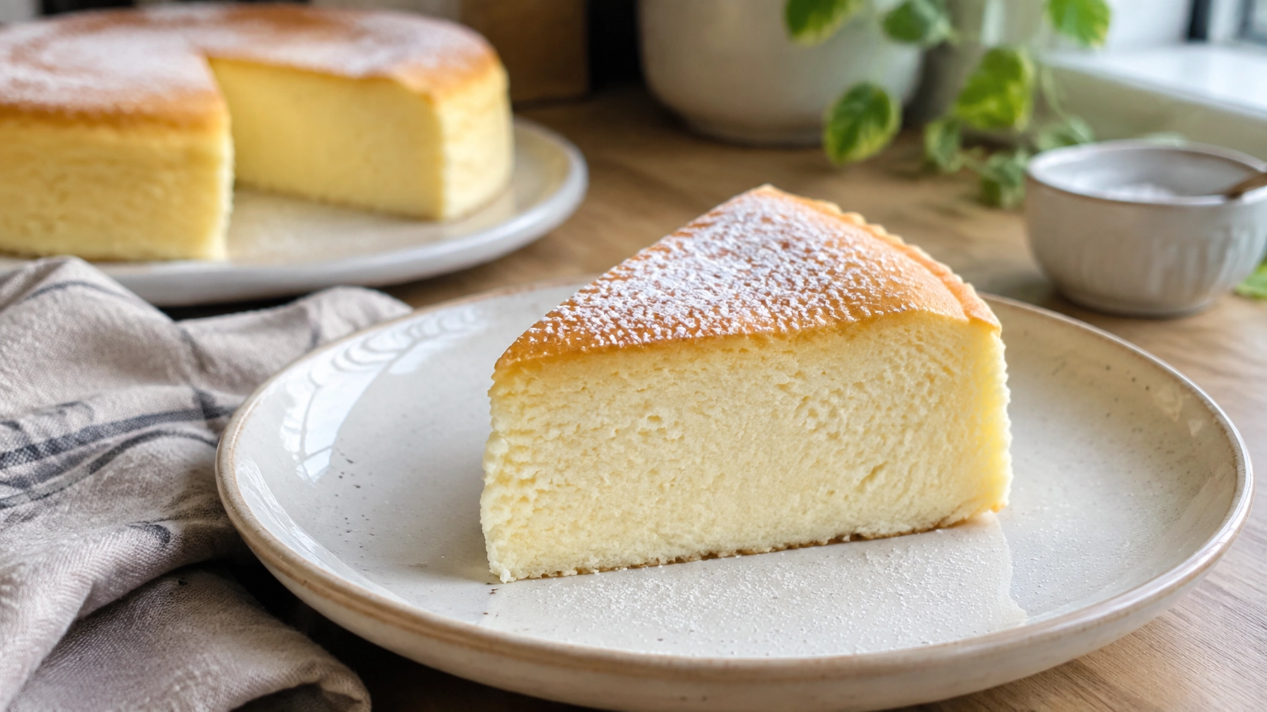 2-Ingredient Yogurt “Japanese Cheesecake”