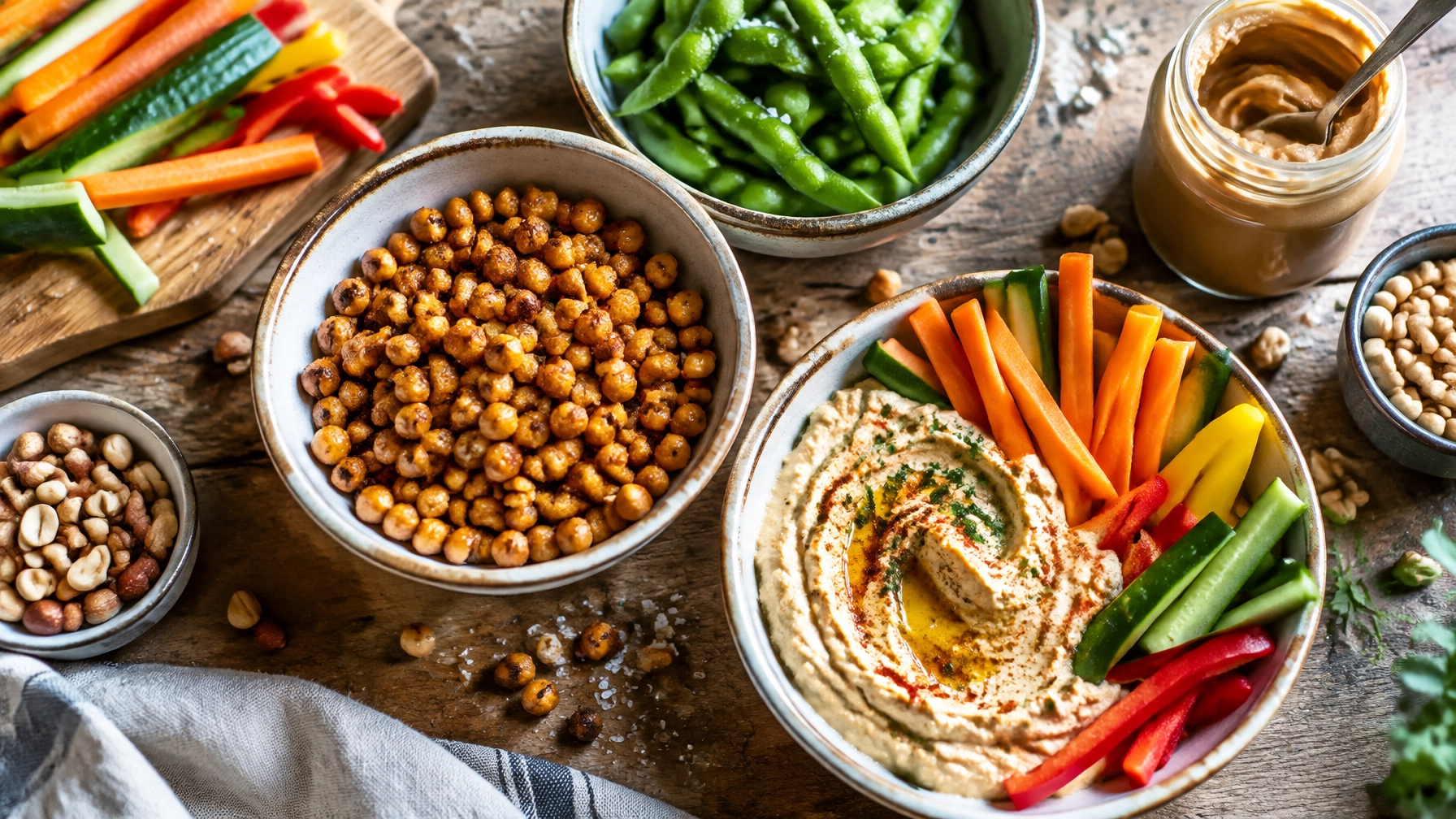 5 High-Protein Plant-Based Snacks