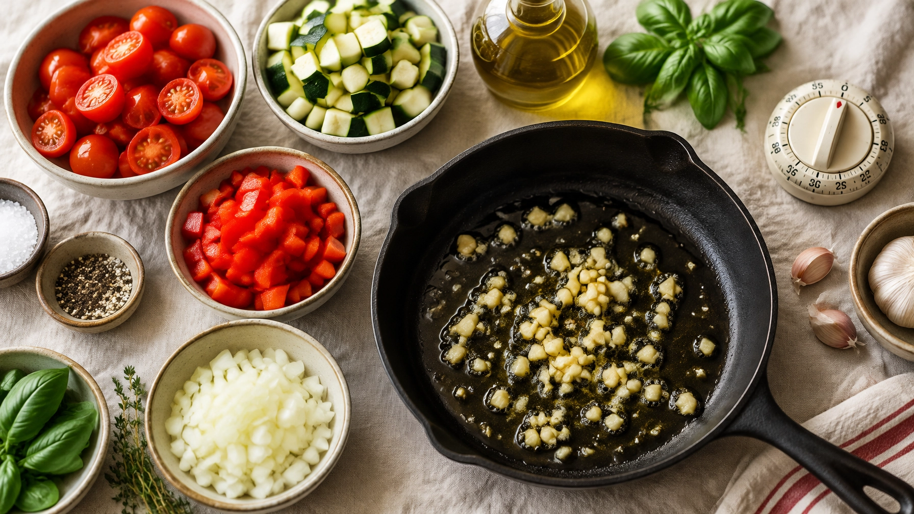 7 Mistakes in 15-Minute Cooking