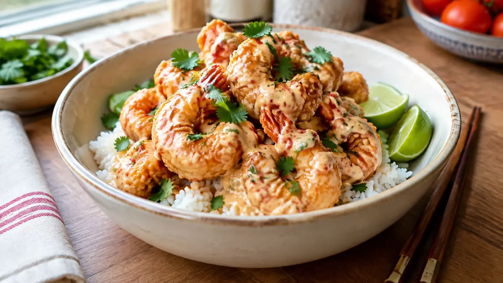 Air Fryer Bang Bang Shrimp: Emulsification and Heat Management in the Basket