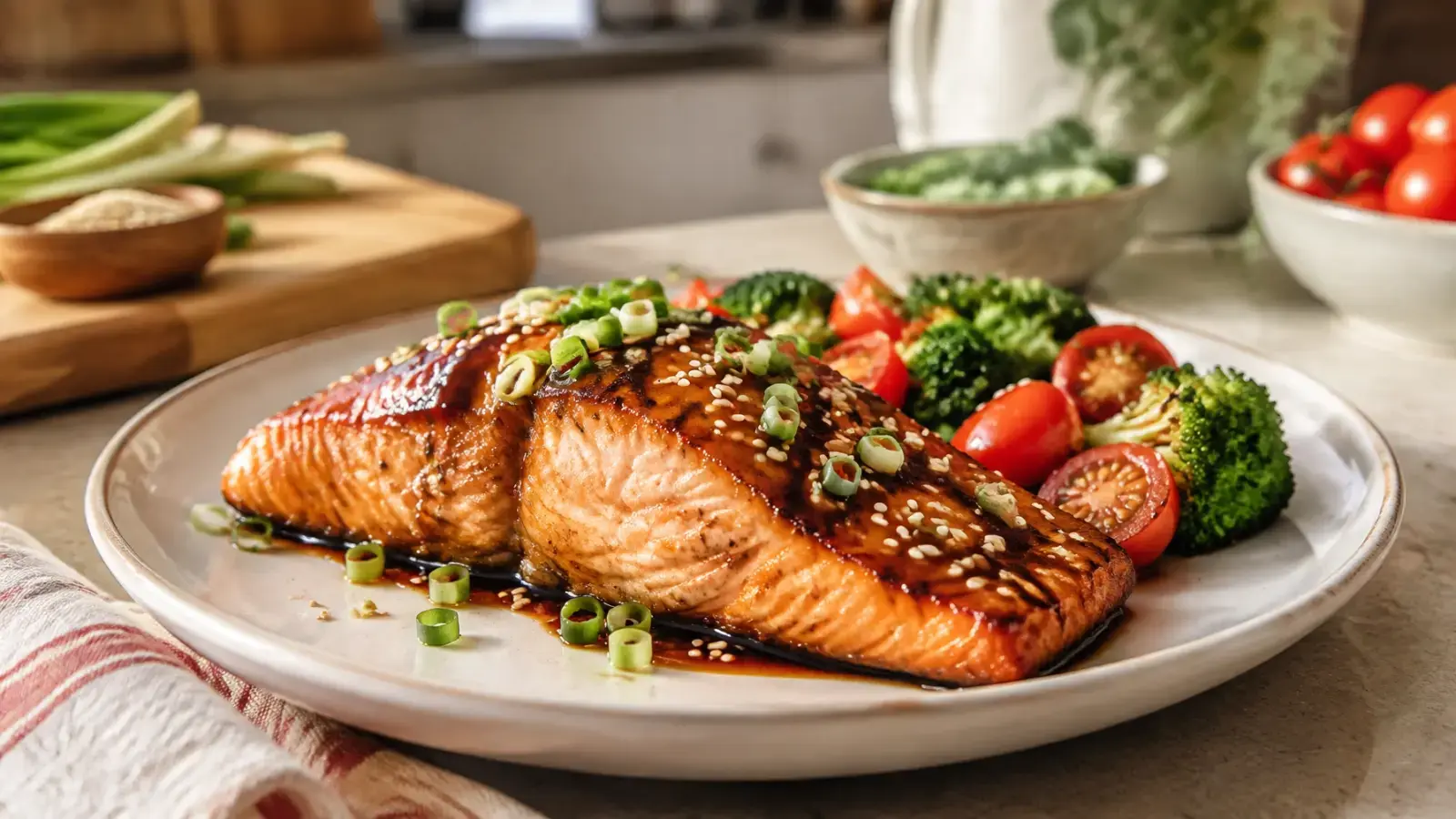 Air Fryer Teriyaki Salmon: The Science of Succulent Seafood