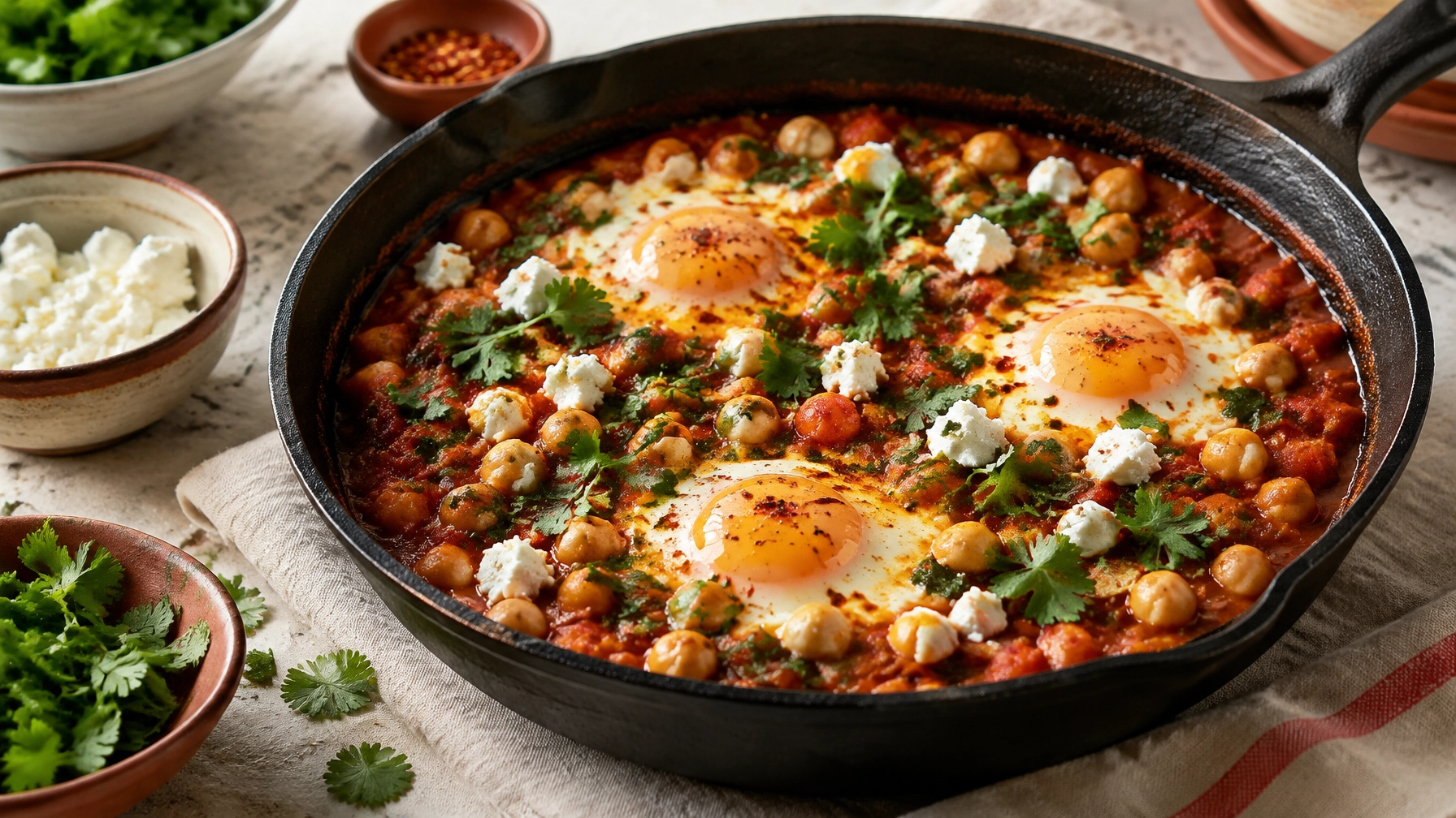 Budget-Friendly Chickpea Shakshuka