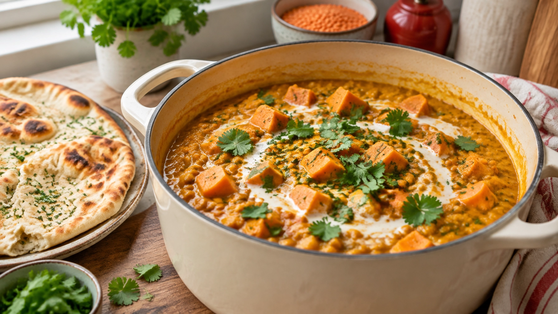 Budget-Friendly Recipes: One-Pot Lentil and Sweet Potato Curry