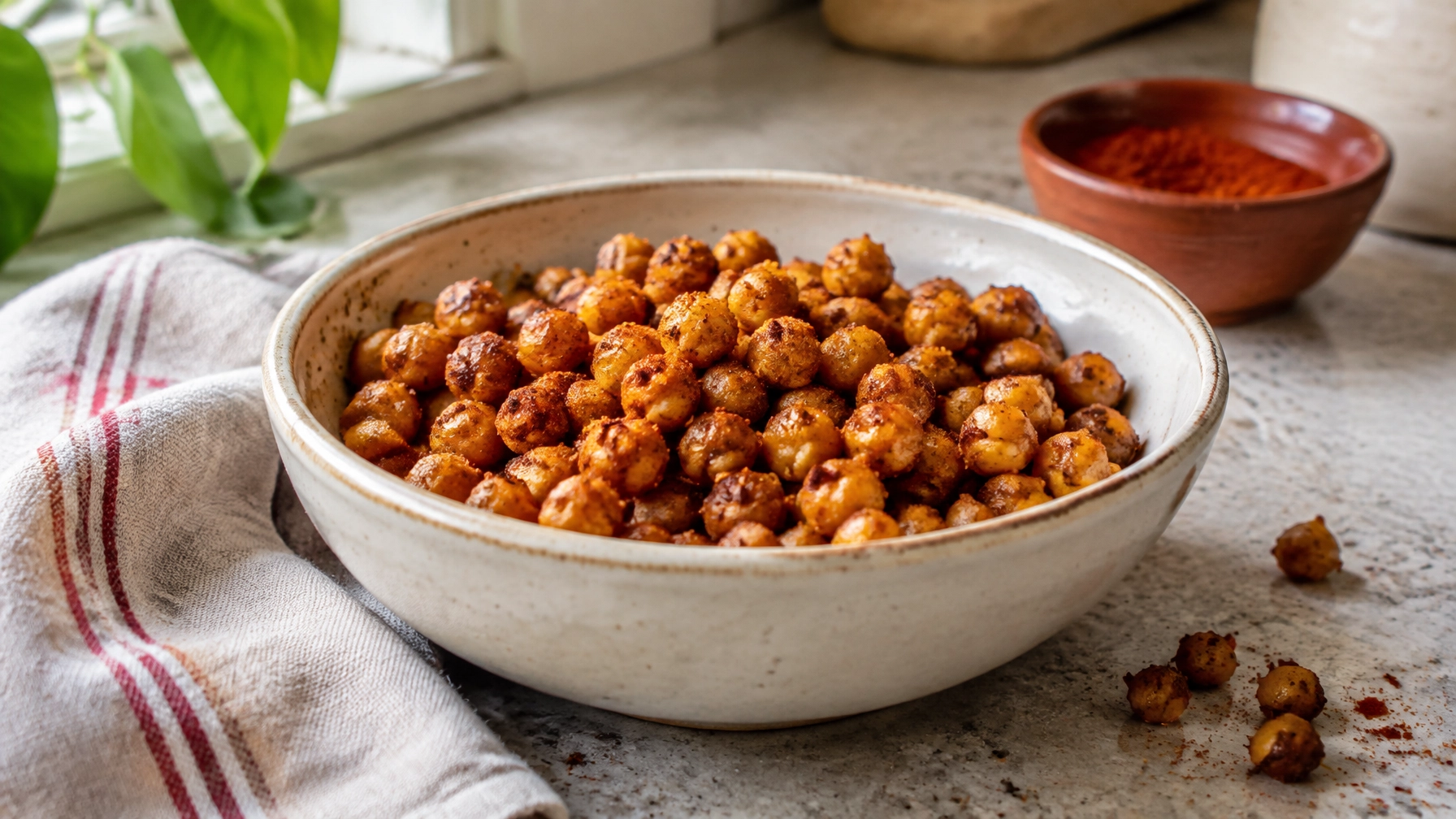 Crispy Roasted Chickpeas: The Ultimate Portable Snack