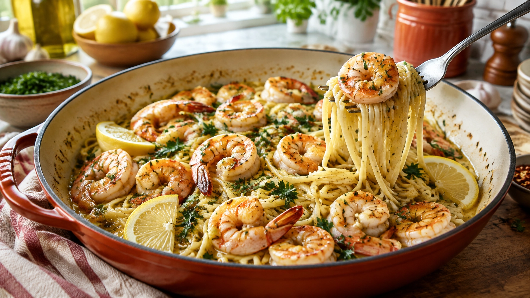 Easy Dinner 15-Minute Shrimp Scampi