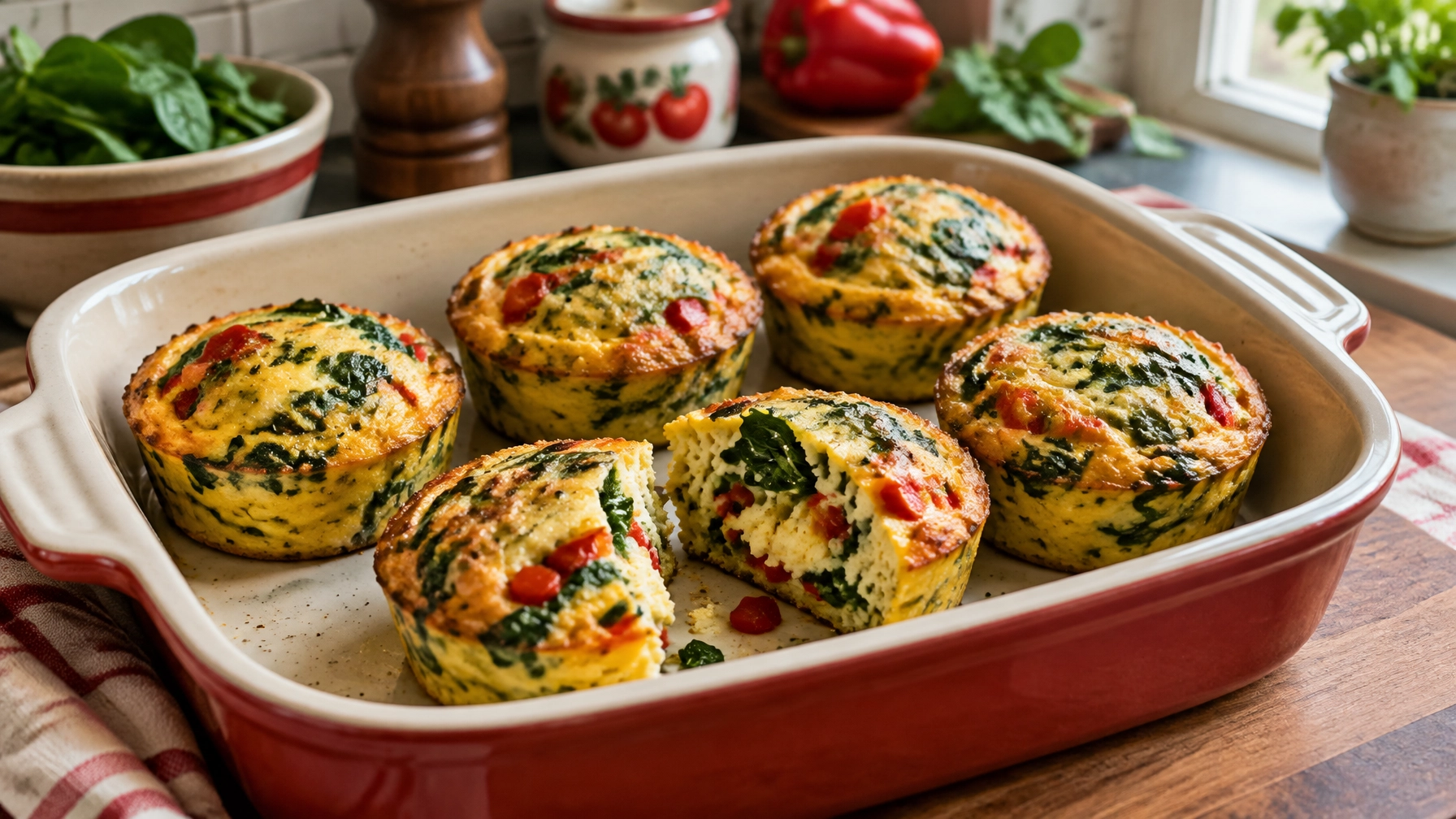 Easy Healthy Breakfast Egg Muffins
