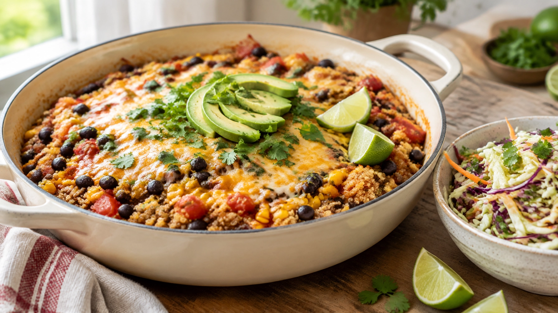 One-Pot Mexican Quinoa Casserole