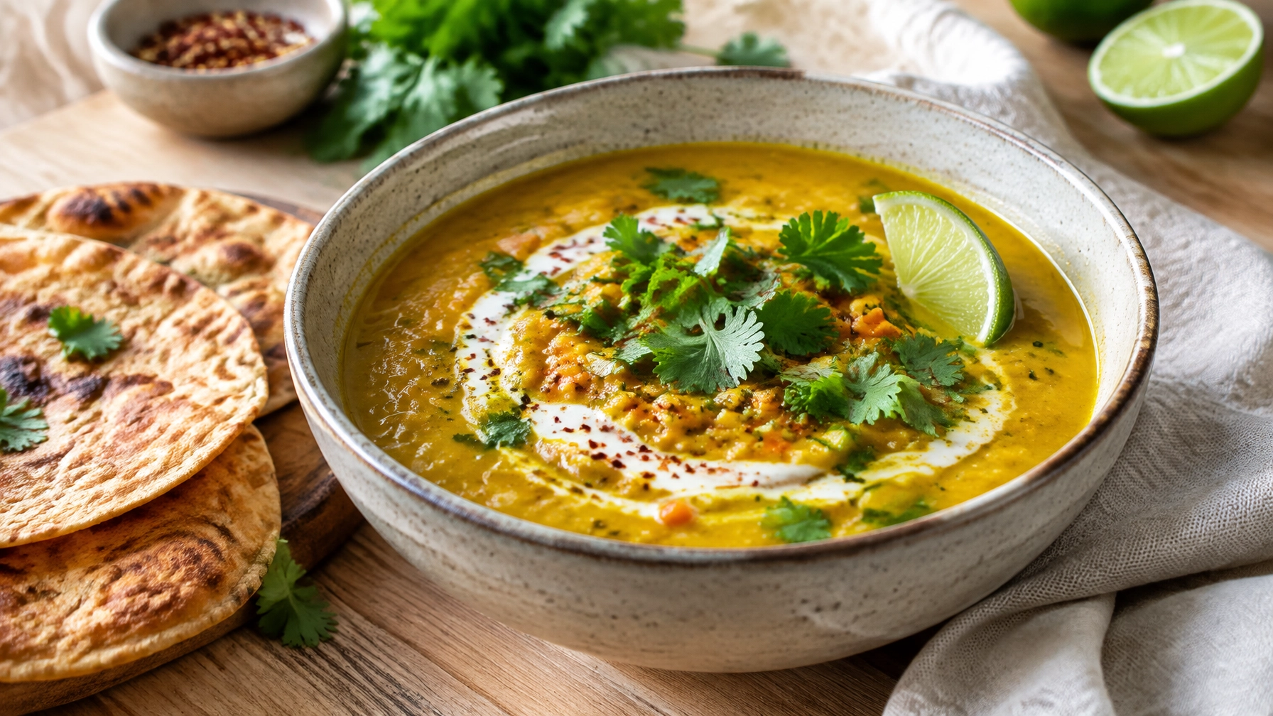 Plant-Based Coconut Lentil Soup