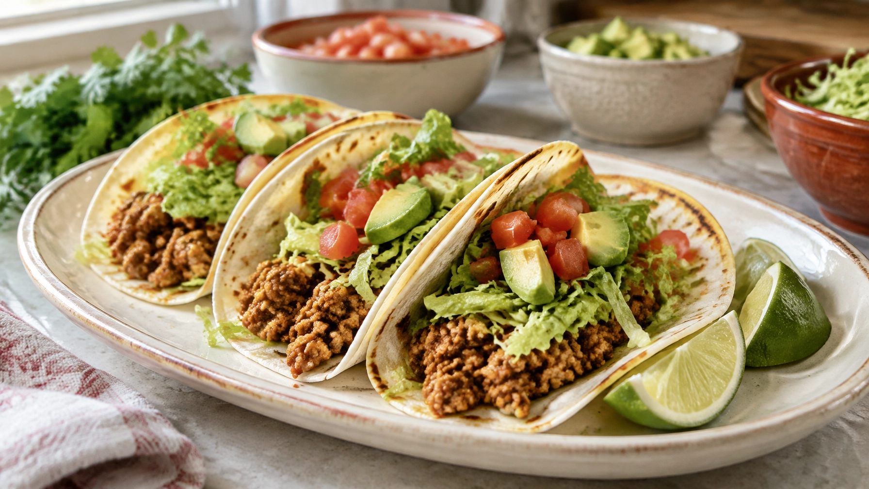 Quick 15-Minute Healthy Turkey Tacos