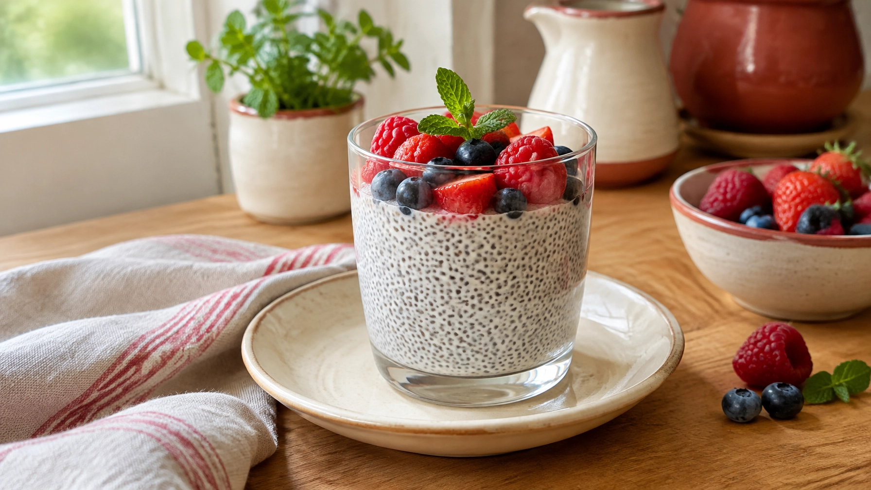 Simple 15-Minute Chia Seed Pudding