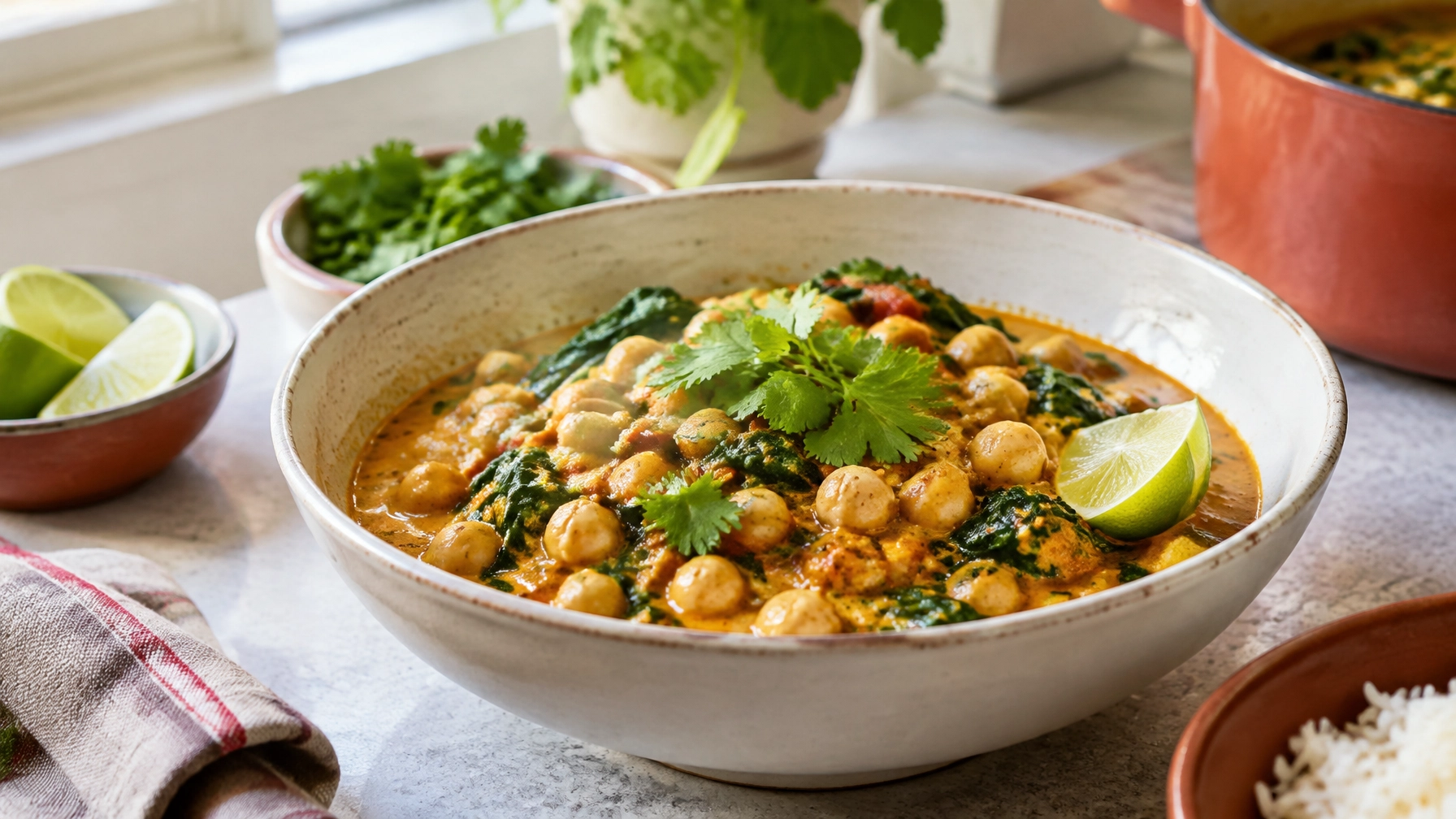 Soulful 15-Minute Chickpea Curry