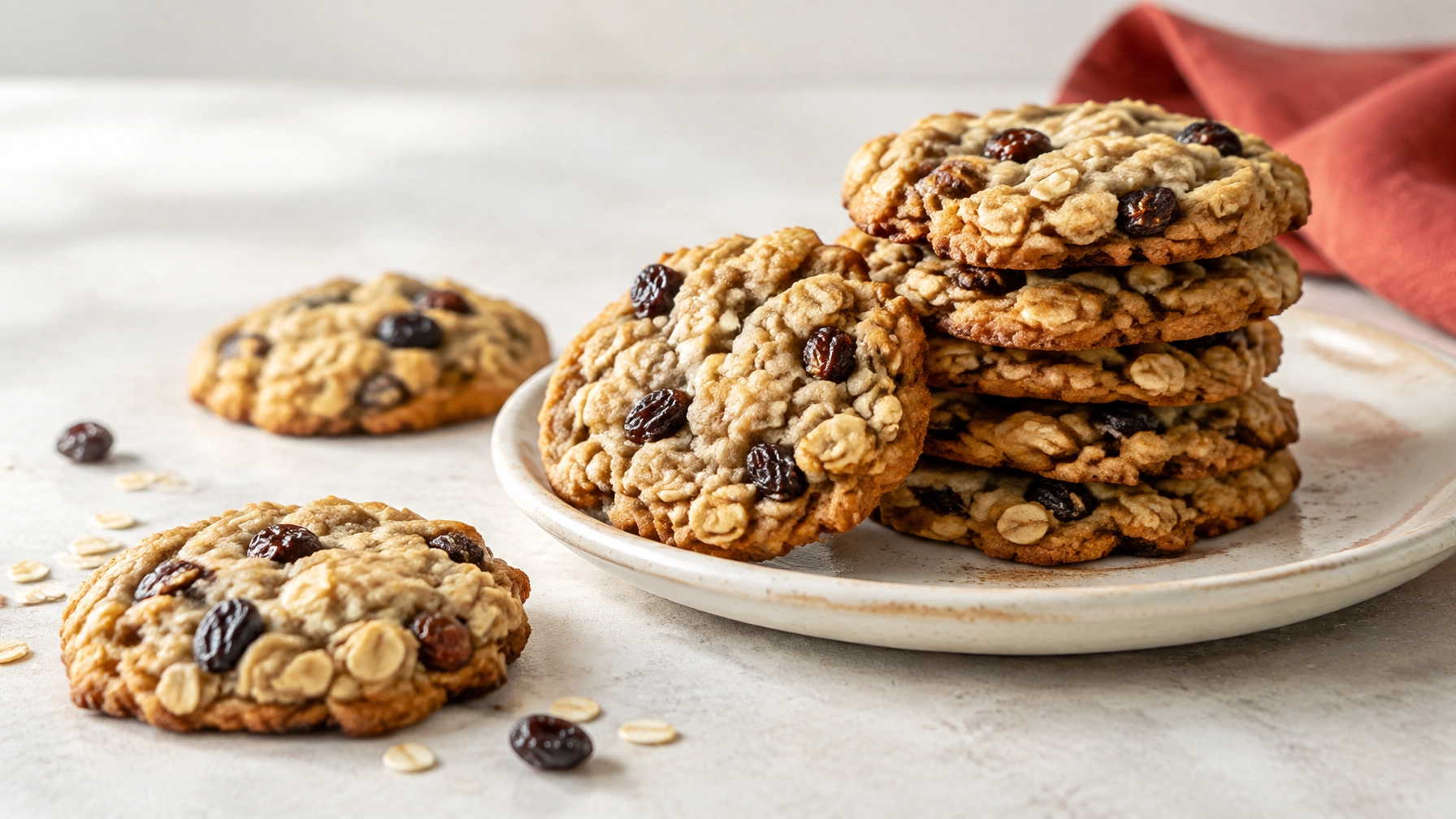 Oat and Raisin Cookies