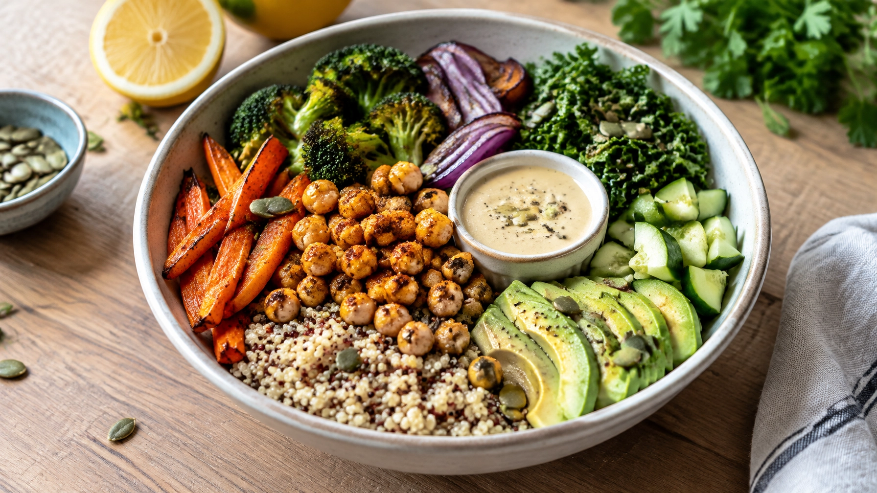 Vegan Buddha Bowl (Easy Meal Prep Lunch)