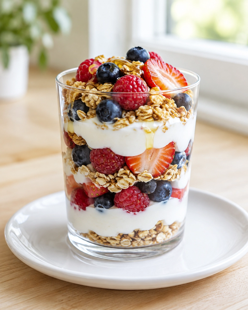 Greek Yogurt Parfait (Healthy 5-Minute Breakfast)