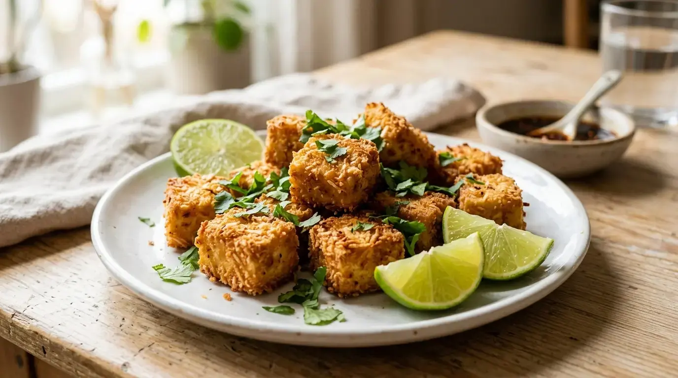 Crispy Coconut Lime Tofu