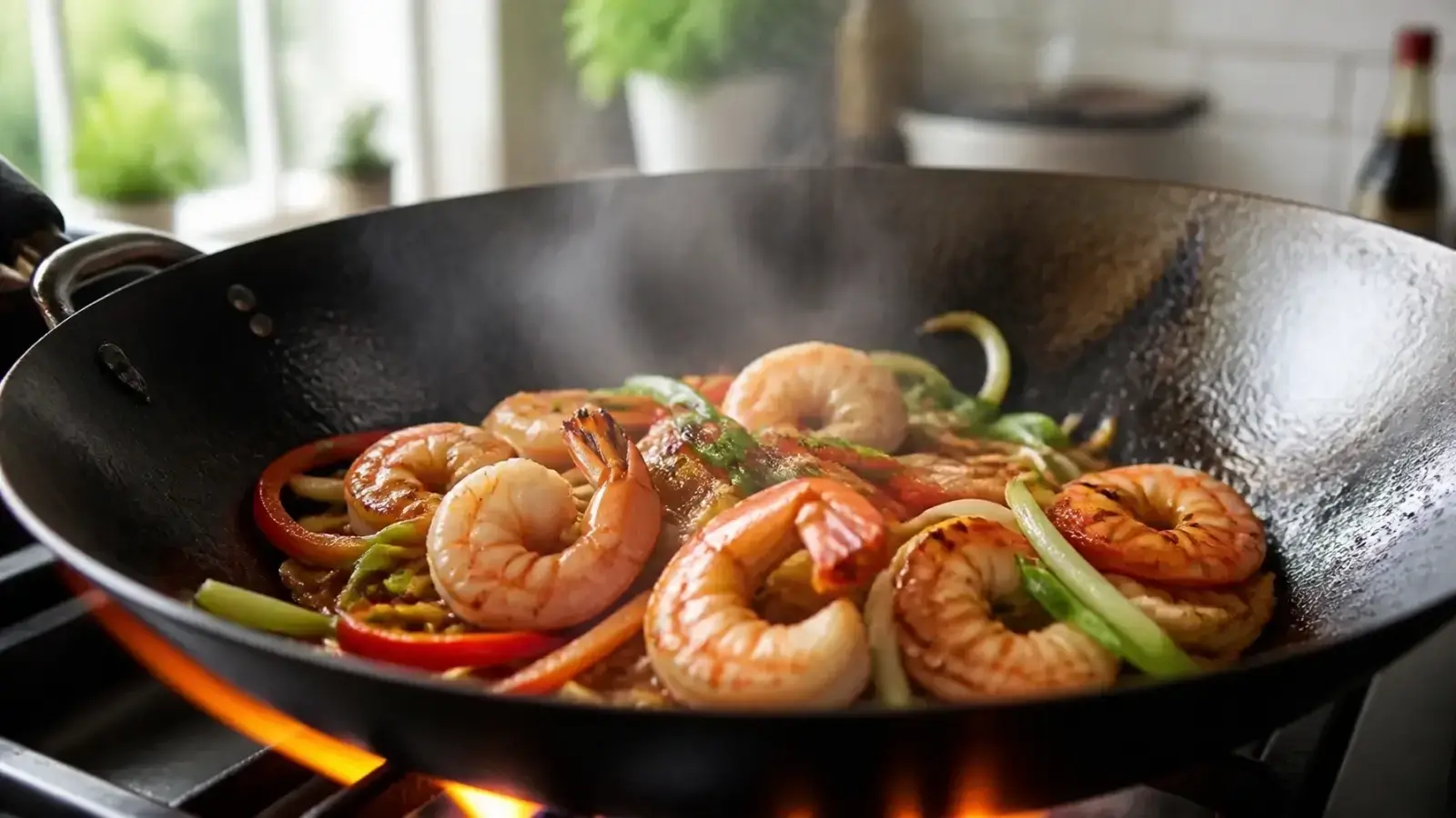 15-Minute Thai Prawn Stir-Fry: The Power of High-Heat Searing