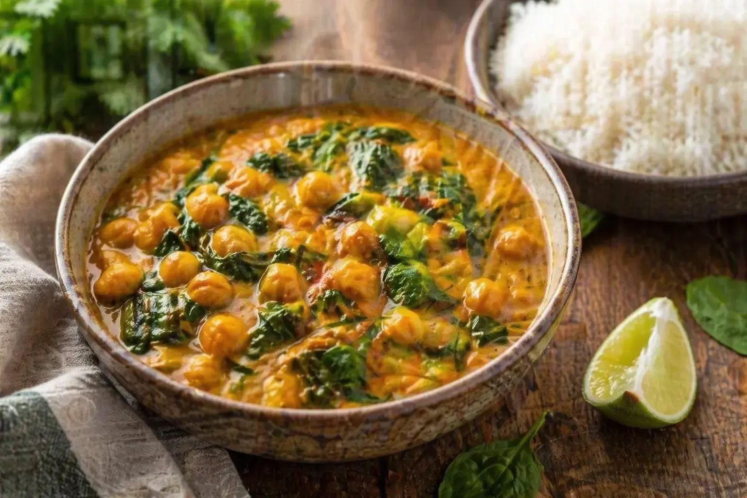 Creamy Vegan Chickpea Curry