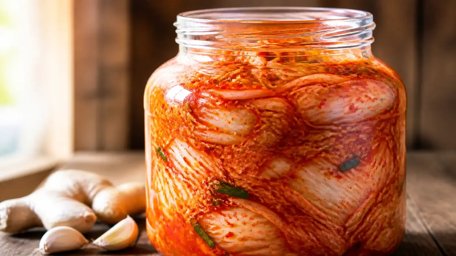 Fermentation Kinetics: Quick Refrigerator Kimchi