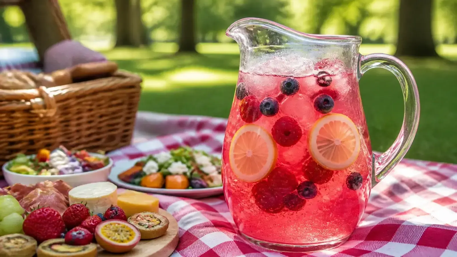 Sparkling Berry Lemonade