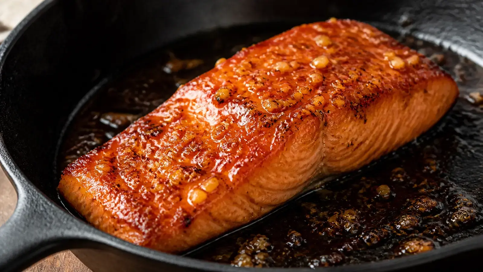 Honey Garlic Glazed Salmon: Why Cold Pans are for Rookies