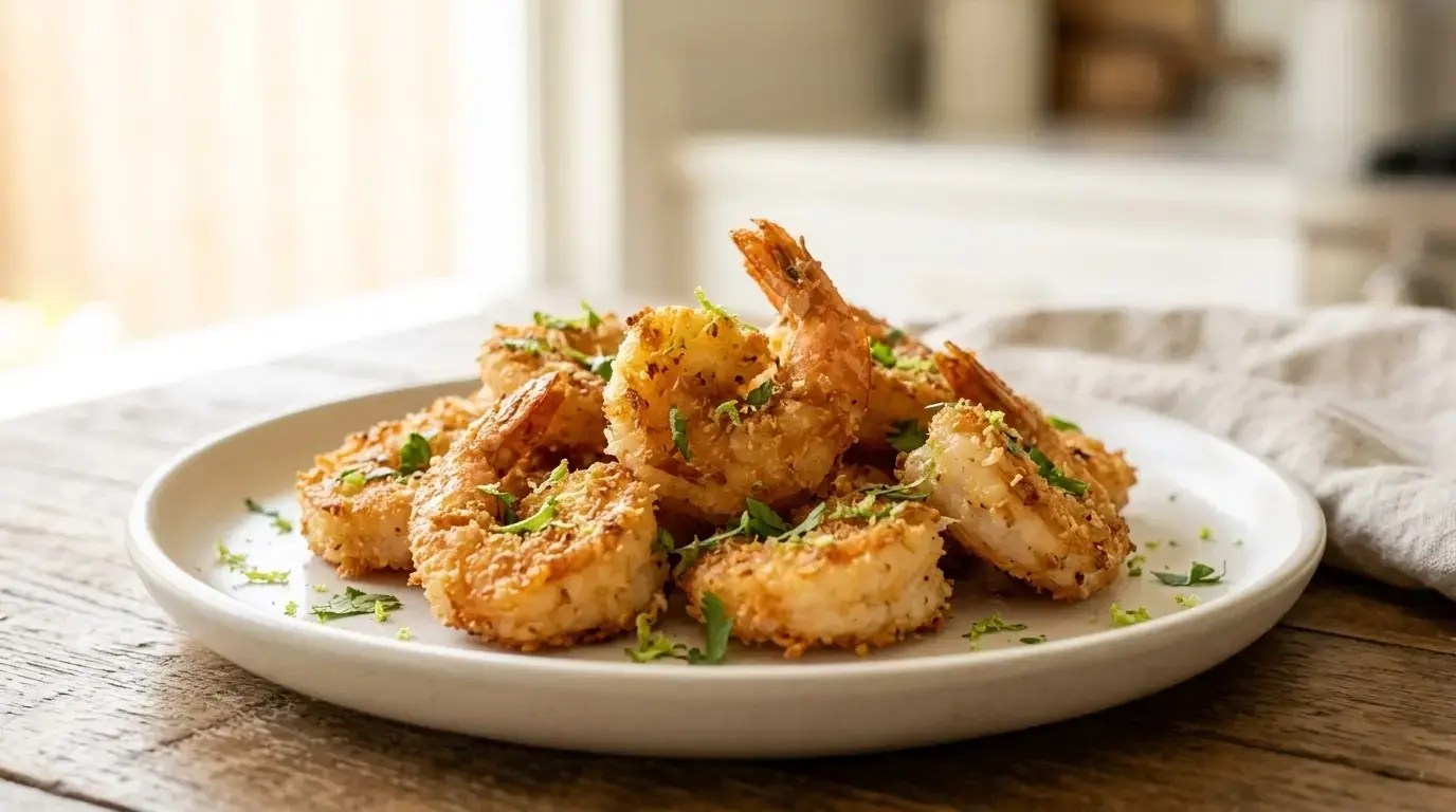 Tropical Air Fryer Shrimp