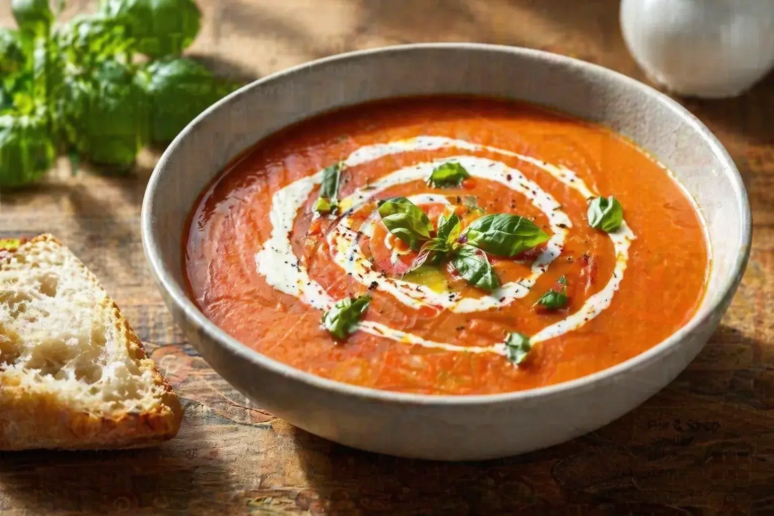 Creamy Tomato Basil Soup