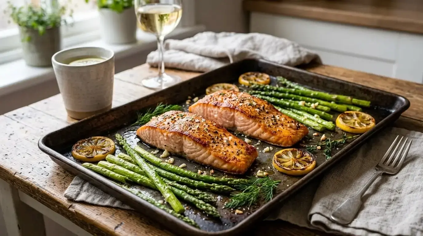 Lemon Garlic Salmon Weeknight