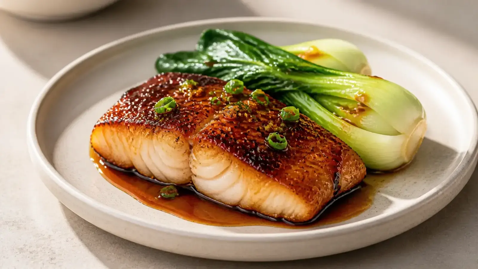 15-Minute Miso Ginger Glazed Cod