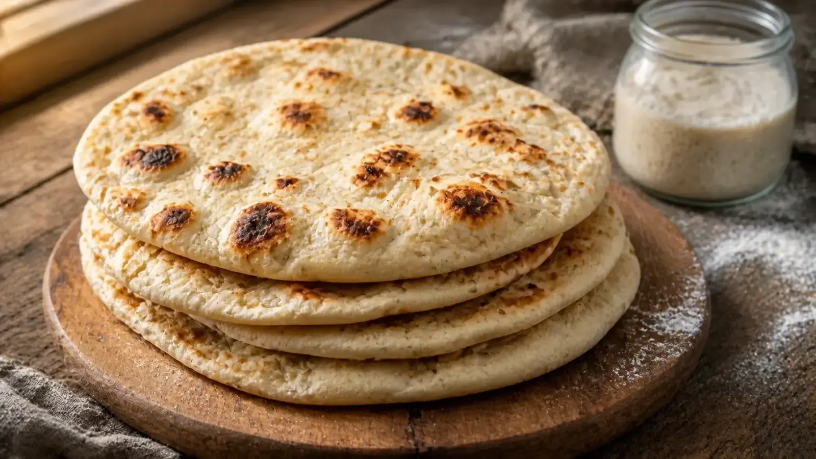 The Science of Sourdough: 15-Minute Sourdough Discard Flatbreads