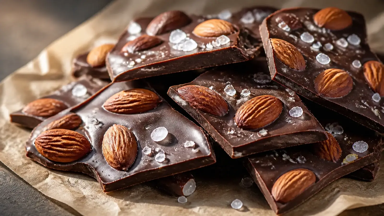 Dark Chocolate Sea Salt Bark: Easy Picnic Desserts