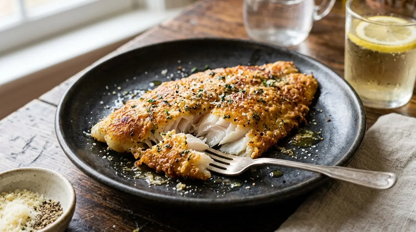 Air Fryer Parmesan Crusted Tilapia: The Physics of the Delicate Flake