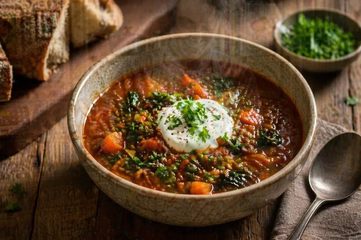 One-Pot Smoky Lentil Stew